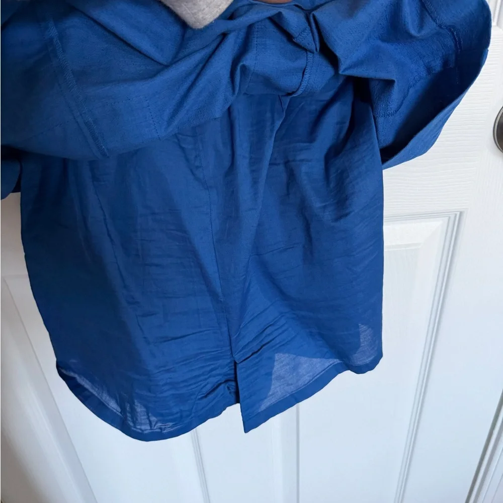 Lilly Pulitzer Blue Jumpsuit with White Trim - Picture 6 of 6